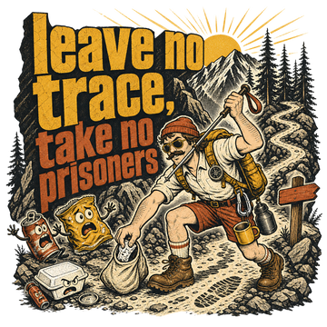 Trail Life T-Shirt — Leave No Trace, Take No Prisoners