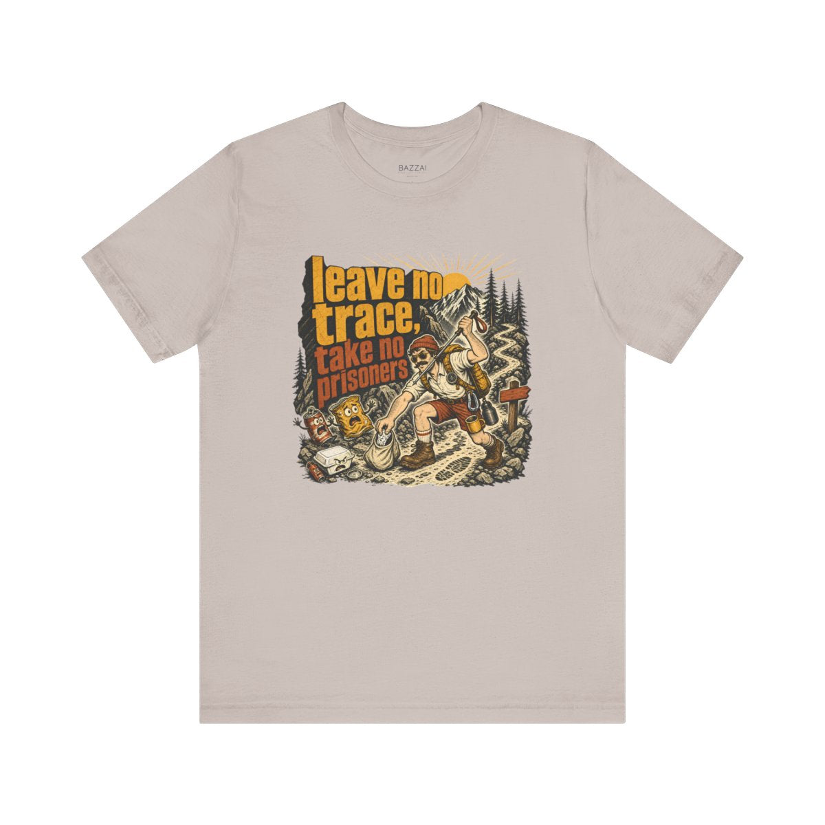 Trail Life T-Shirt — Leave No Trace, Take No Prisoners — trail t-shirt design