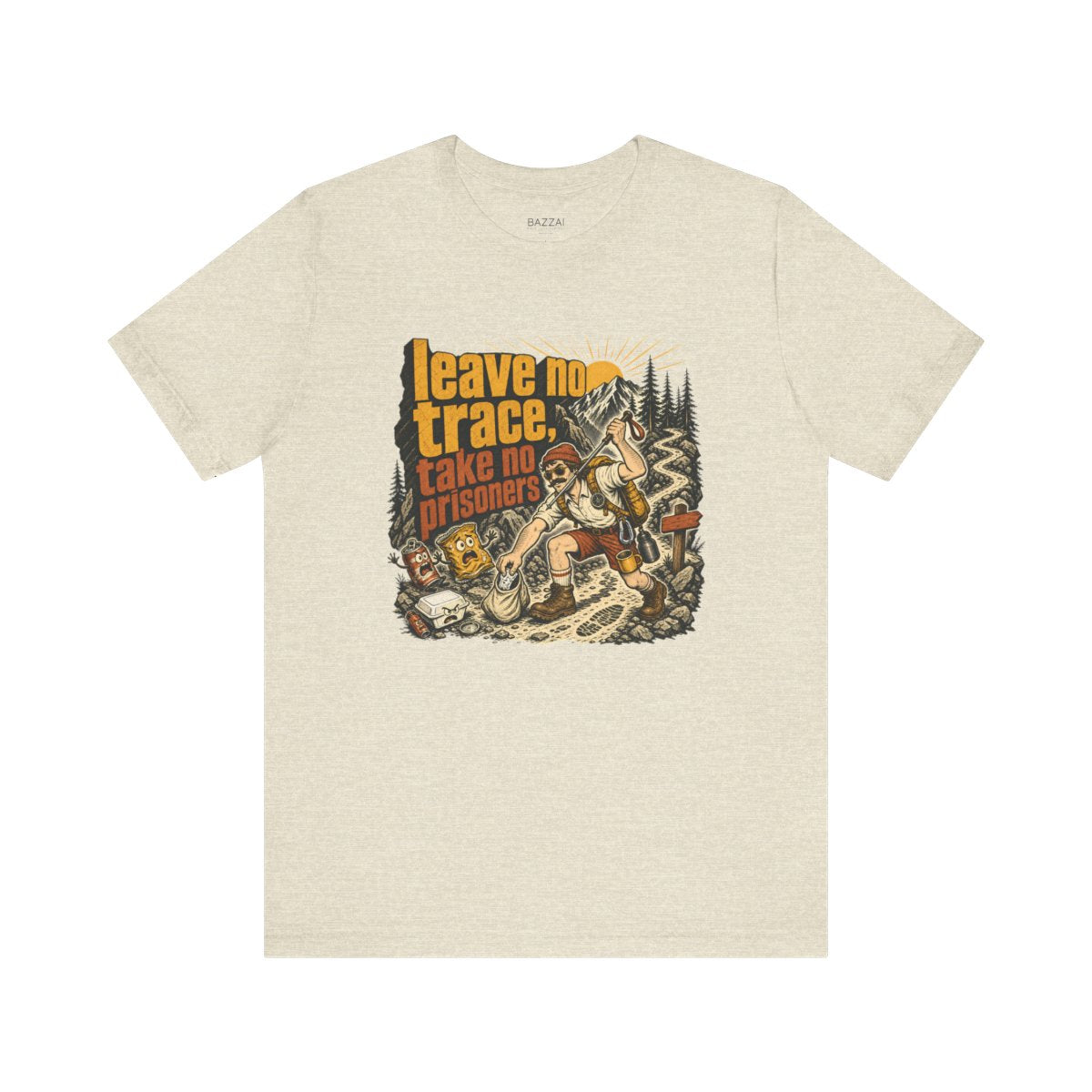 Trail Life T-Shirt — Leave No Trace, Take No Prisoners — trail t-shirt design