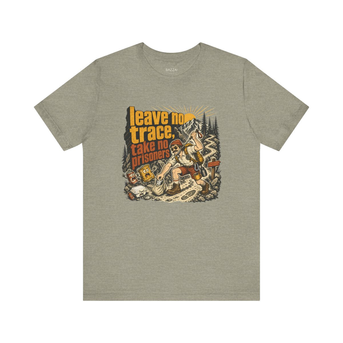Trail Life T-Shirt — Leave No Trace, Take No Prisoners — trail t-shirt design