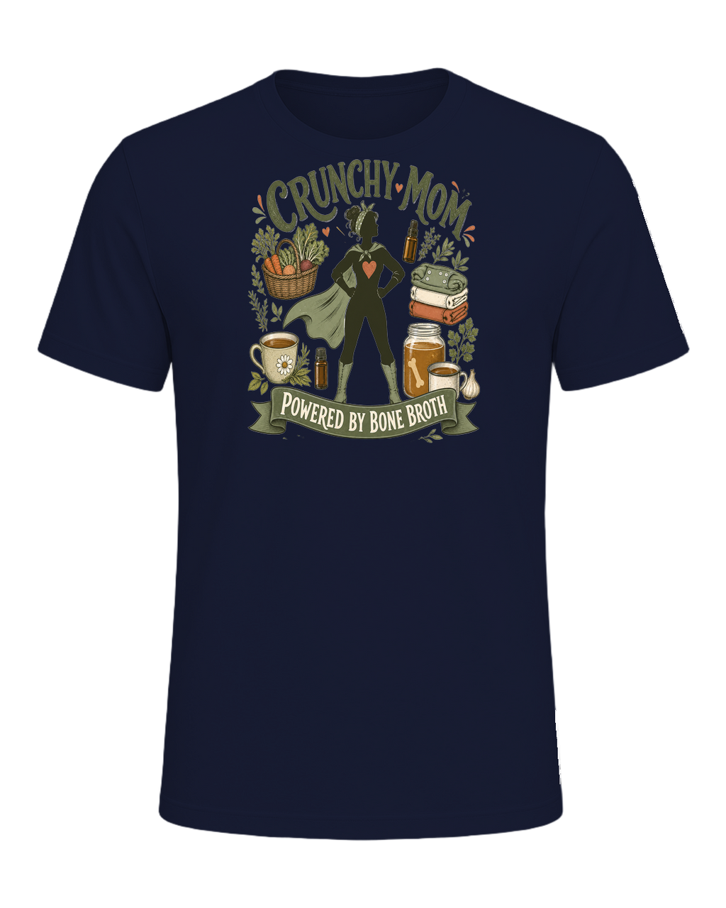 Crunchy Mom — Navy