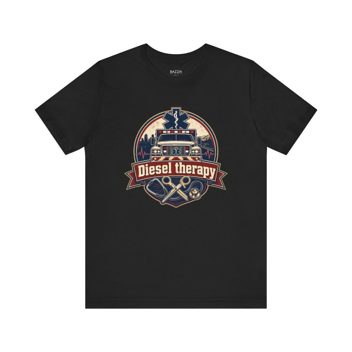 First Responder Gift T-Shirt — Diesel Therapy — t-shirt design