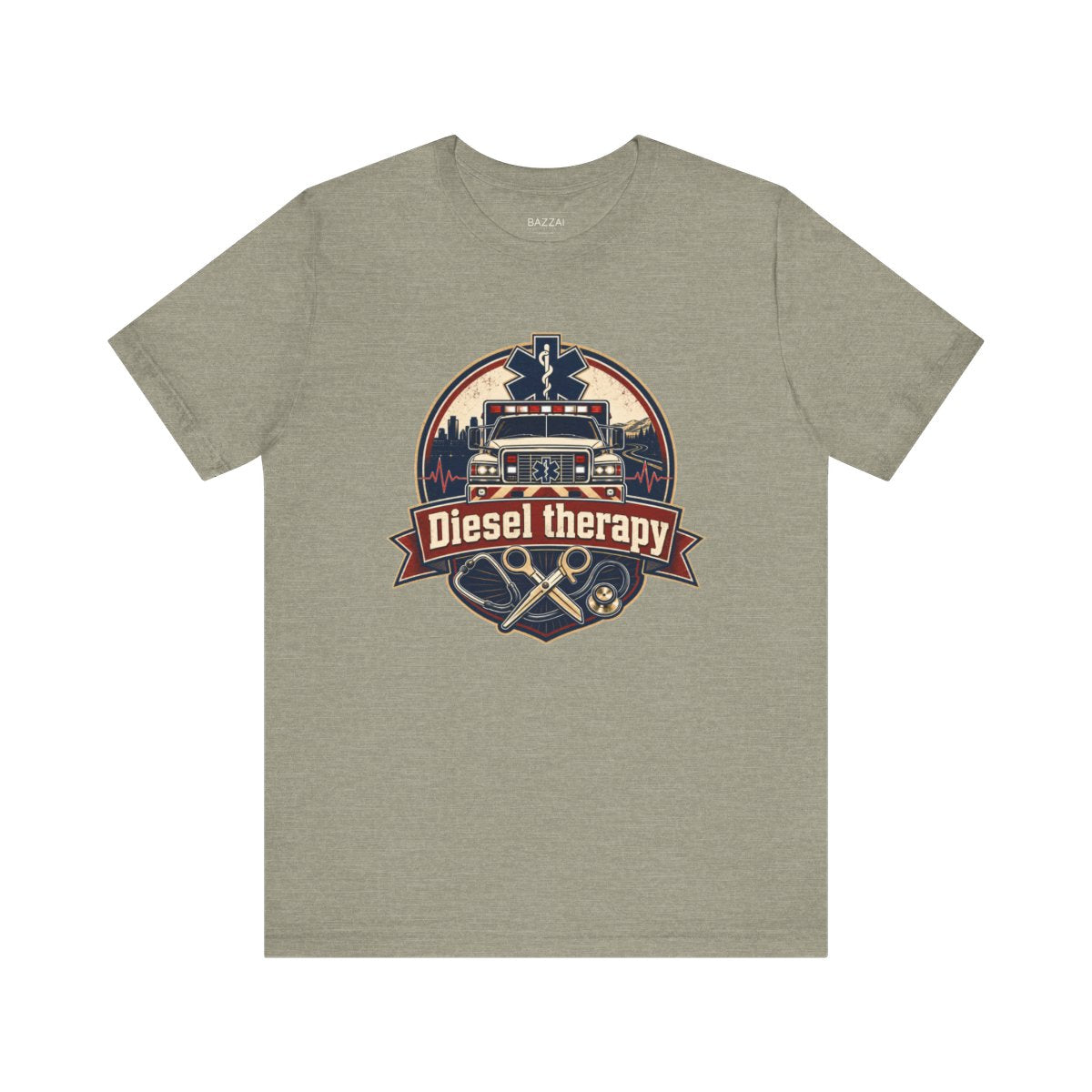 First Responder Gift T-Shirt — Diesel Therapy — t-shirt design