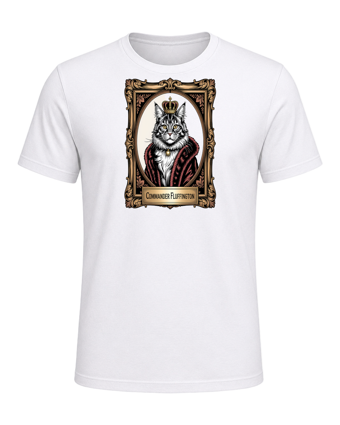 Maine Coon Royalty — White