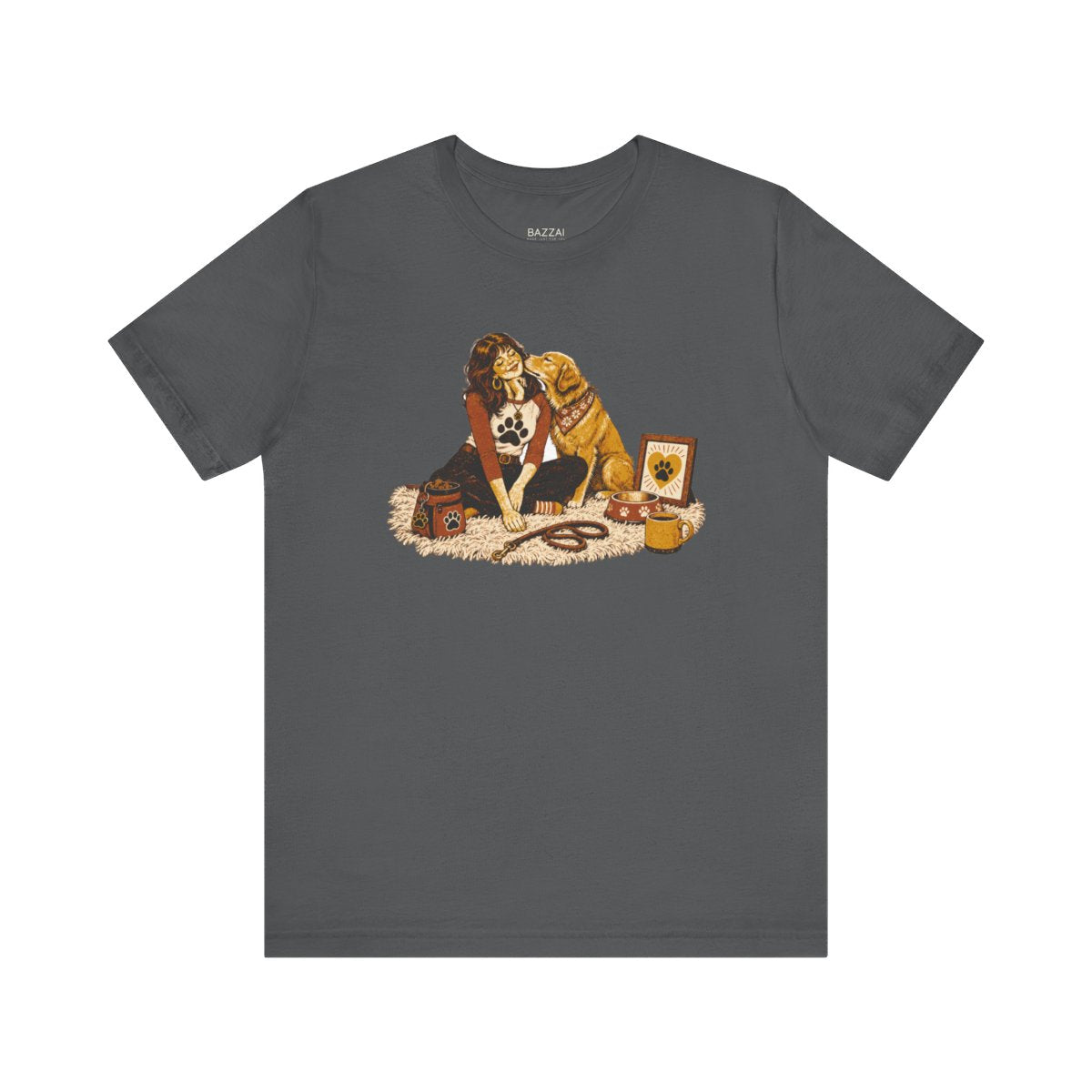 Emotional Support Dog T-Shirt — My Therapist Has a Wet Nose — dog mom t-shirt design