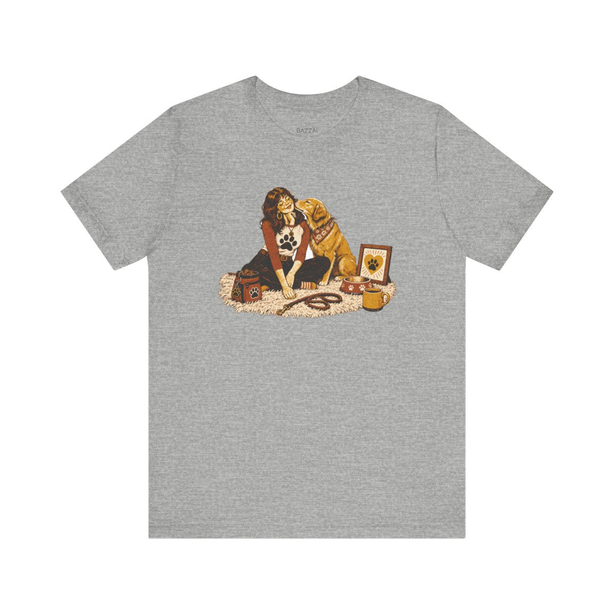 Emotional Support Dog T-Shirt — My Therapist Has a Wet Nose — dog mom t-shirt design
