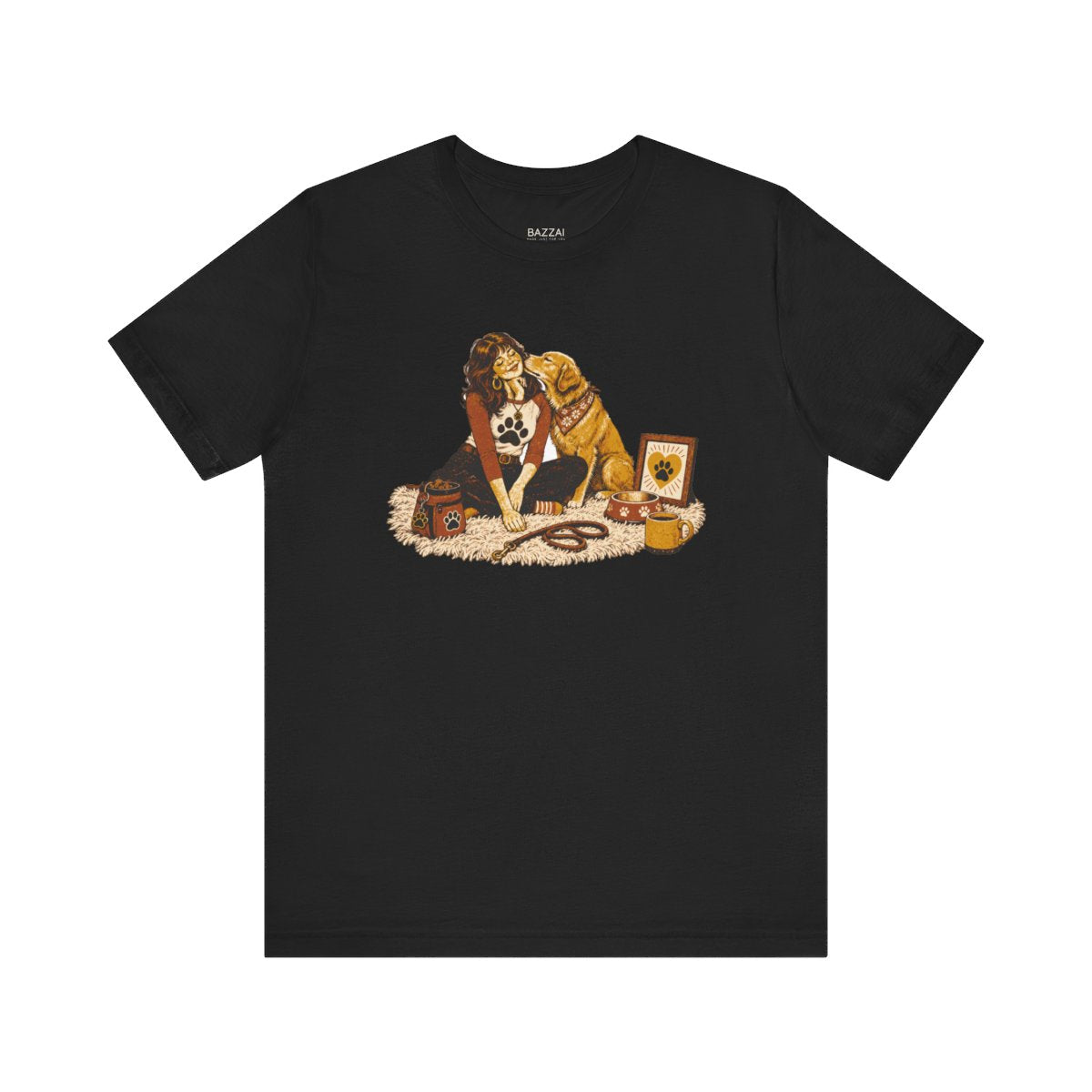 Emotional Support Dog T-Shirt — My Therapist Has a Wet Nose — dog mom t-shirt design