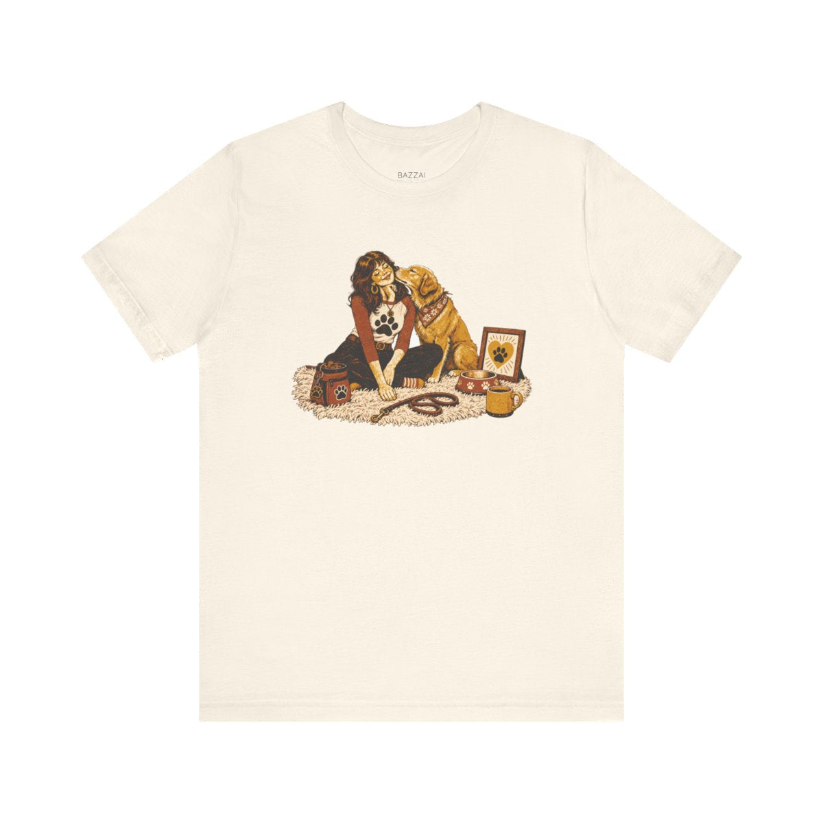 Emotional Support Dog T-Shirt — My Therapist Has a Wet Nose — dog mom t-shirt design