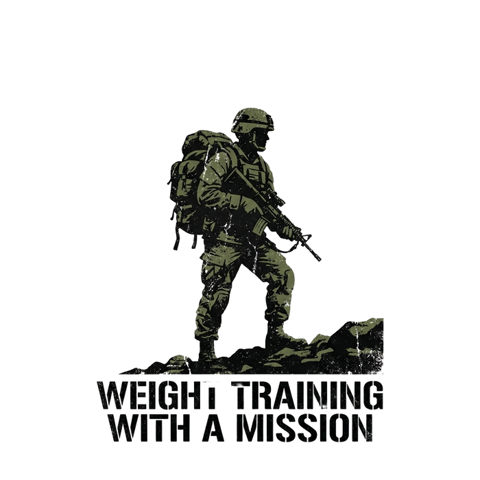 Ruck It - Weight Training With a Mission (Stencil Print)