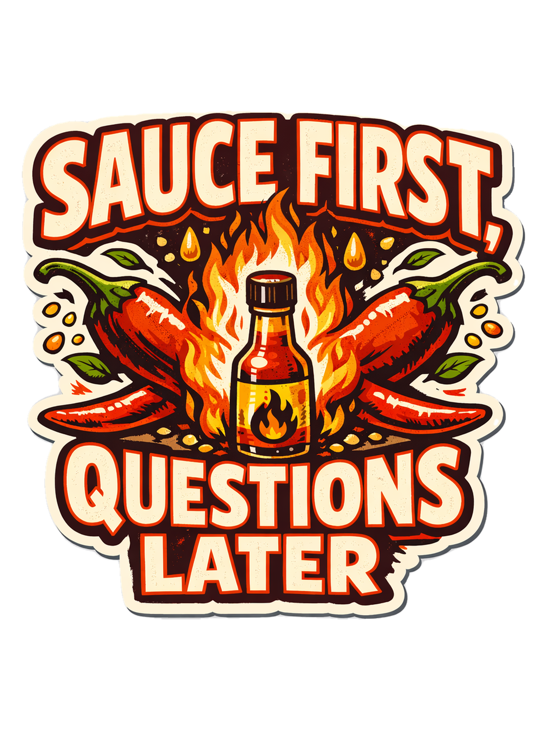 Sauce First, Questions Later Tee