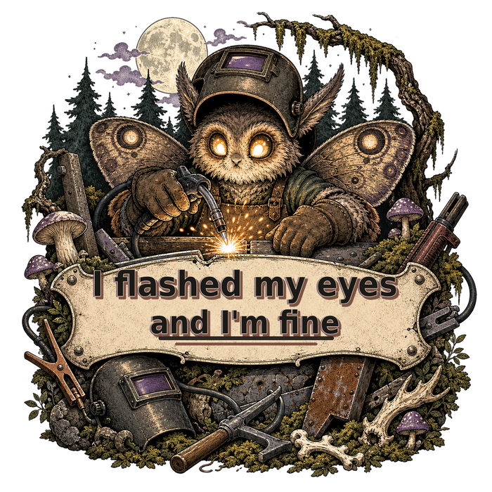 I flashed my eyes and I'm fine — Moody Art
