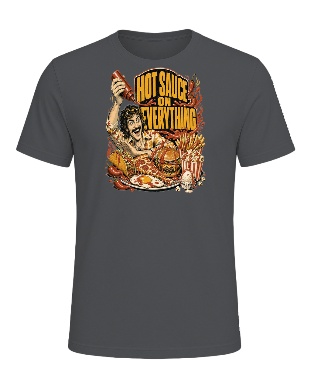 HOT SAUCE ON EVERYTHING — Asphalt