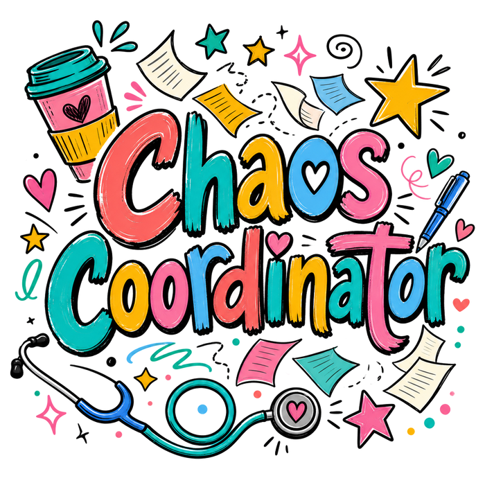 Chaos Coordinator - Sticker Collage