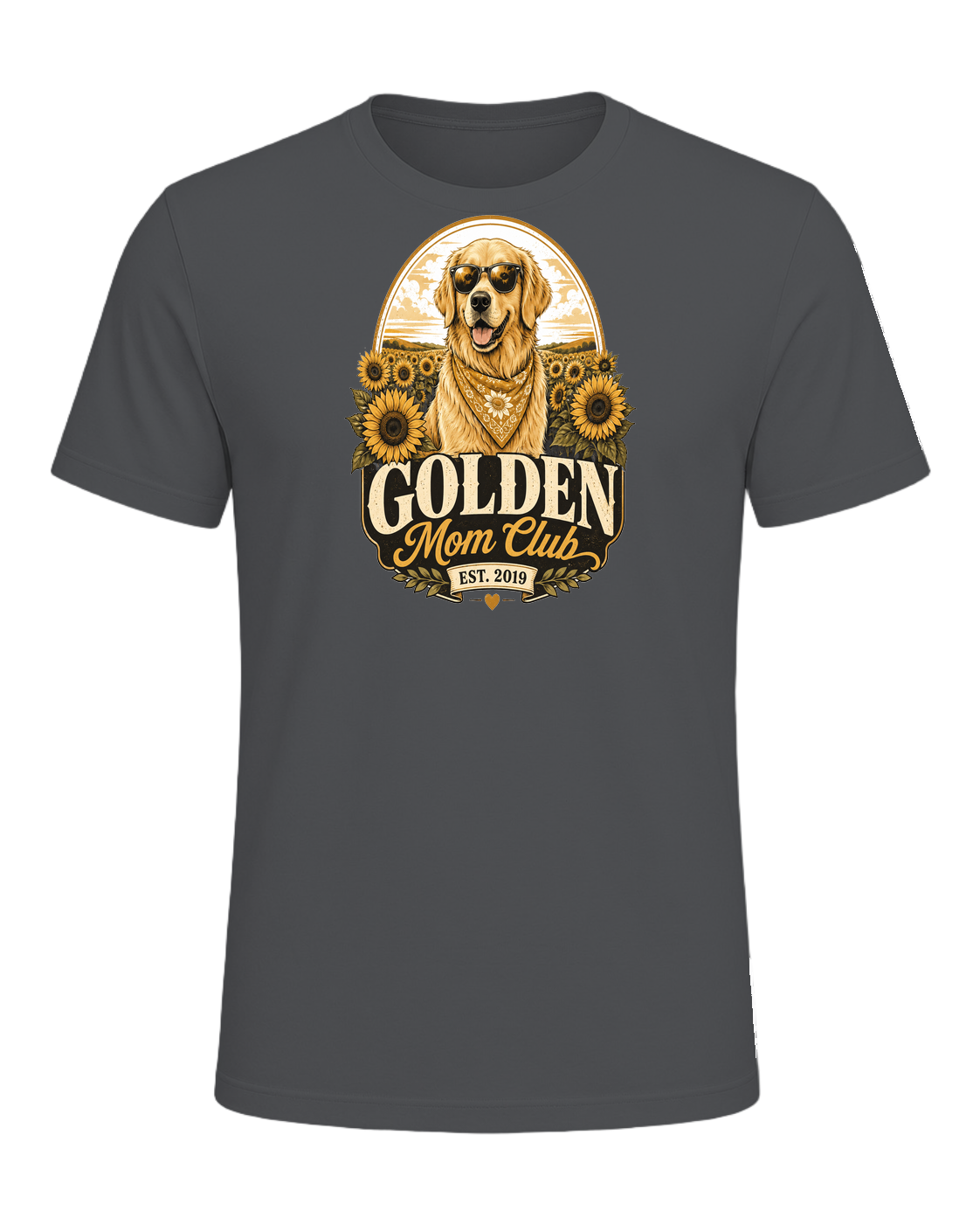 Golden Retriever Mom — Asphalt