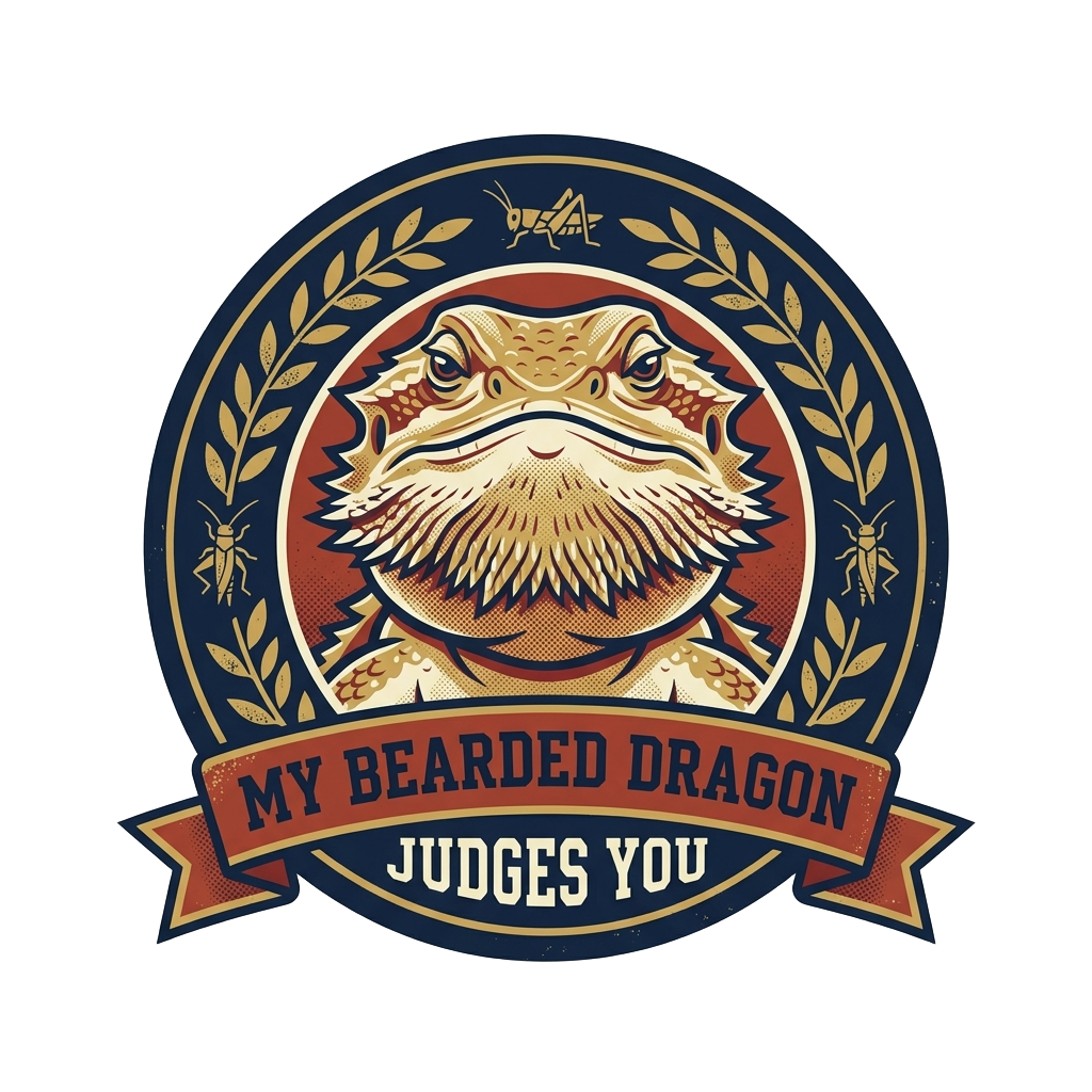 My Bearded Dragon Judges You