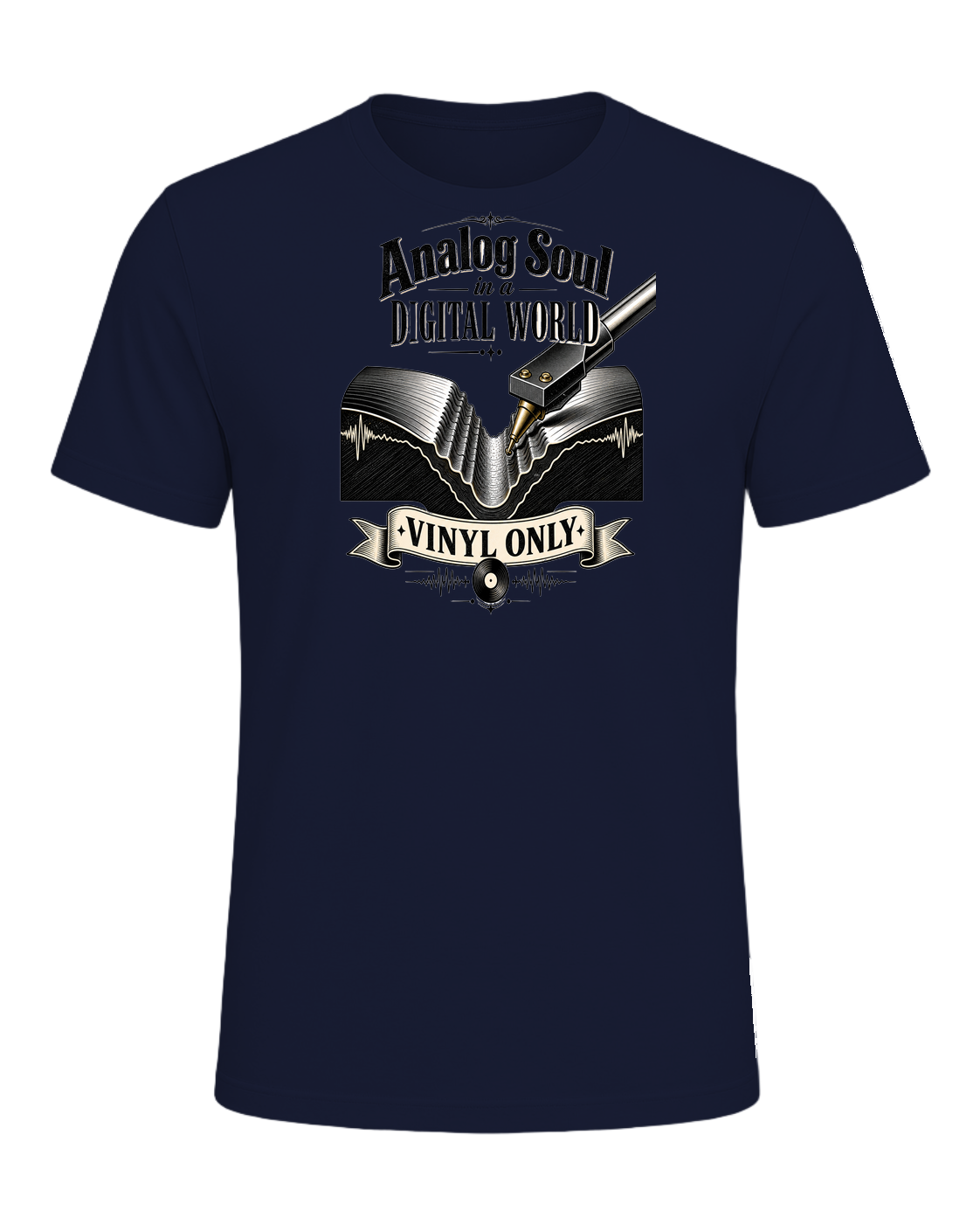 Vinyl Record Collector — Navy