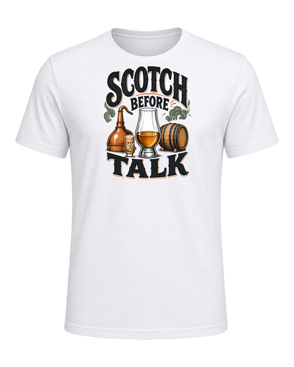SCOTCH BEFORE TALK — White
