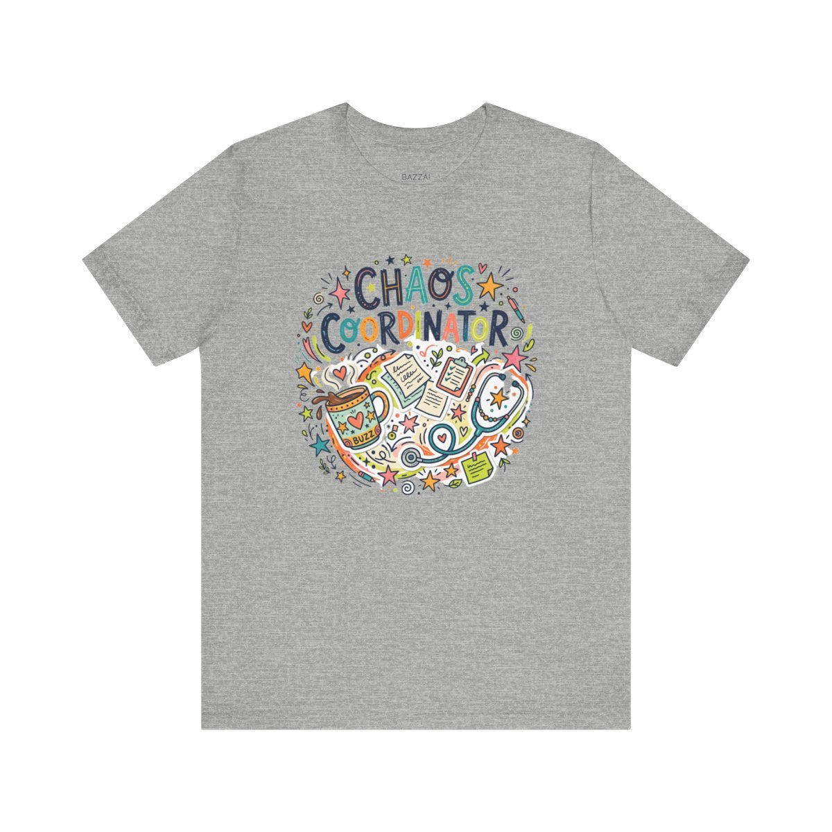 Nurse Gift T-Shirt — Chaos Coordinator (Teacher/Nurse) — t-shirt design