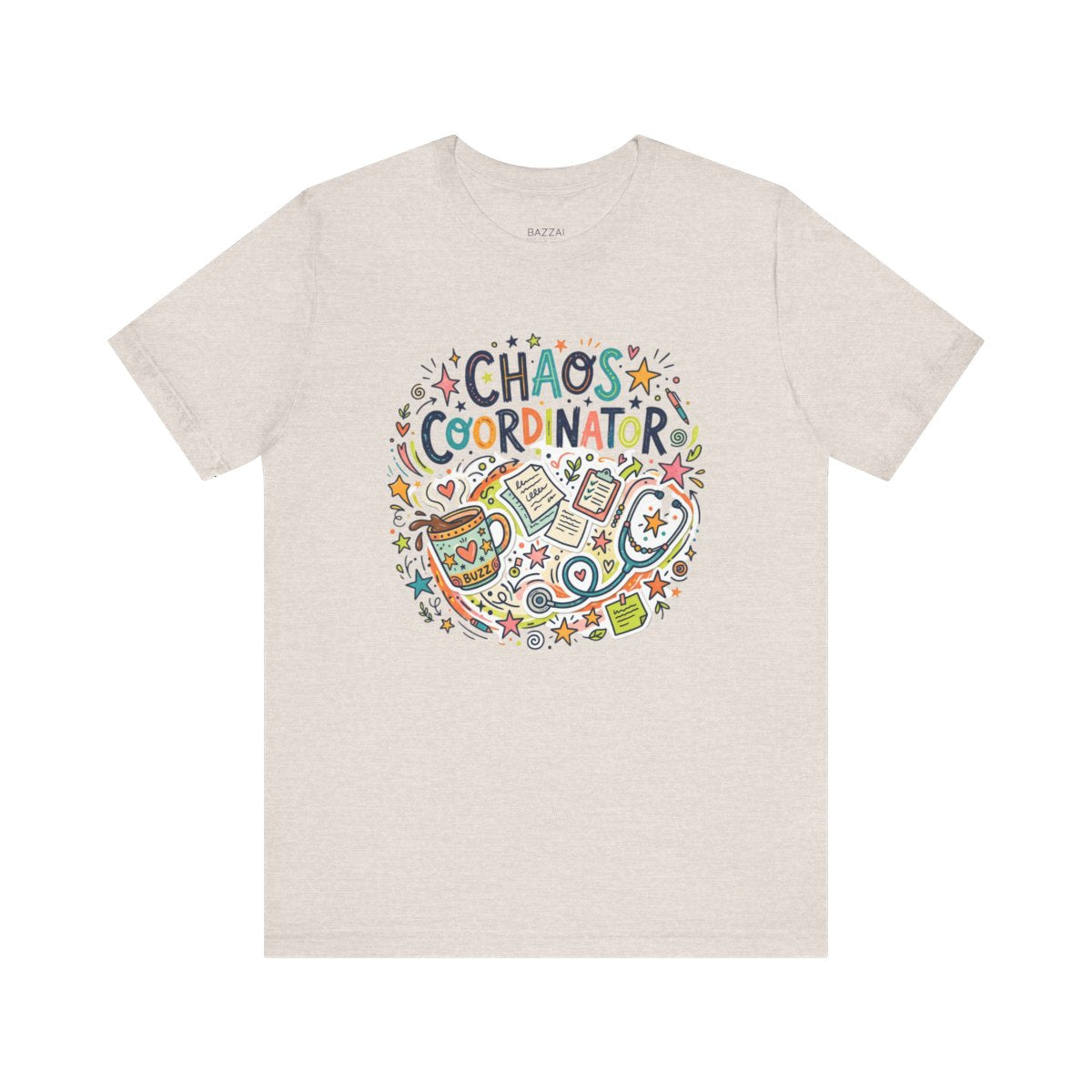 Nurse Gift T-Shirt — Chaos Coordinator (Teacher/Nurse) — t-shirt design