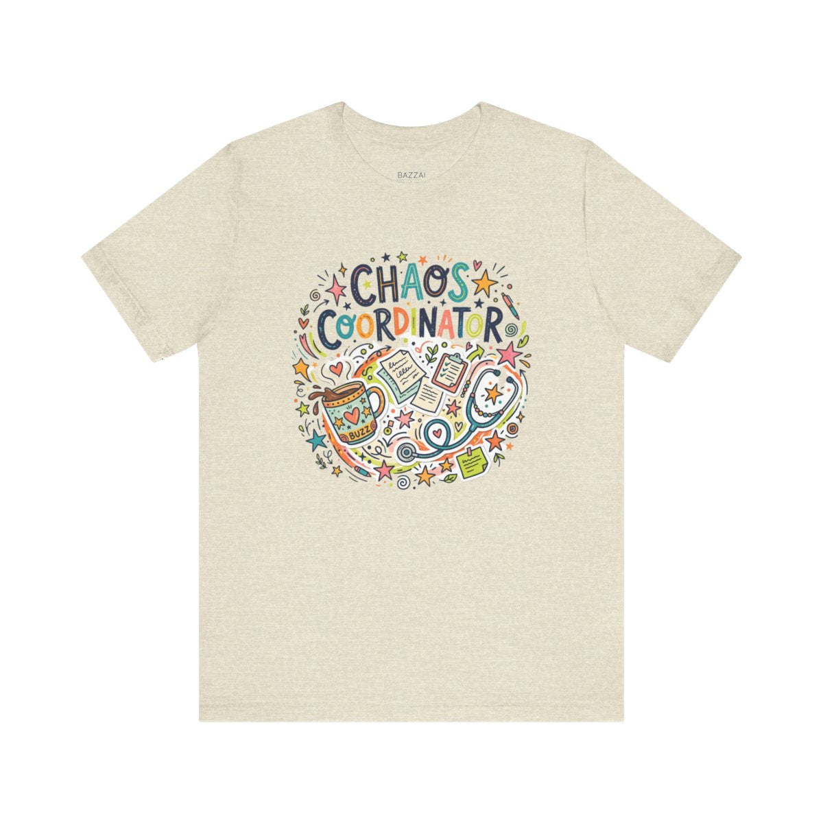 Nurse Gift T-Shirt — Chaos Coordinator (Teacher/Nurse) — t-shirt design