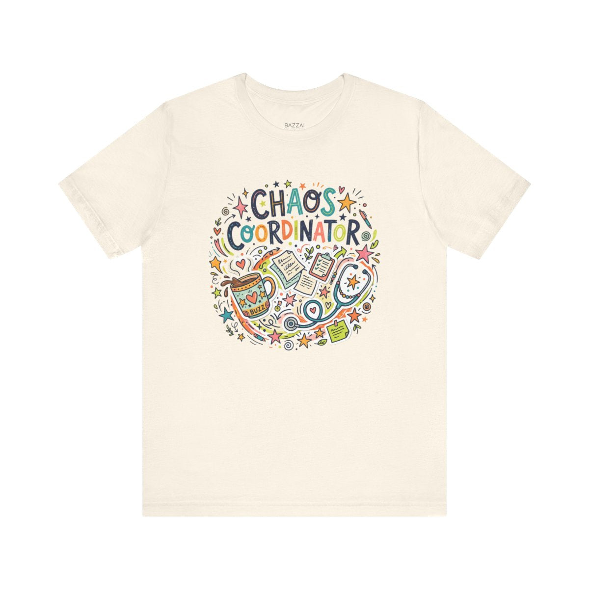Nurse Gift T-Shirt — Chaos Coordinator (Teacher/Nurse) — t-shirt design
