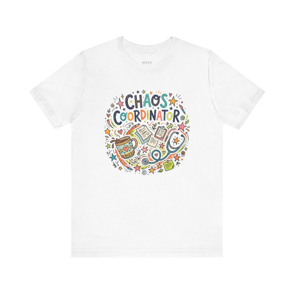 Nurse Gift T-Shirt — Chaos Coordinator (Teacher/Nurse) — t-shirt design