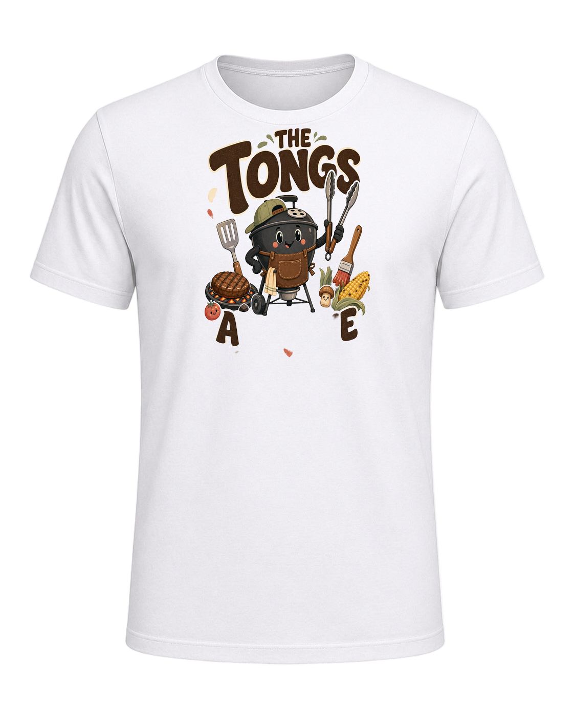 THE TONGS ARE MINE — White