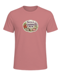 A sweet vintage garden badge tee for the Nana whose backyard is her happy place. — Heather Mauve
