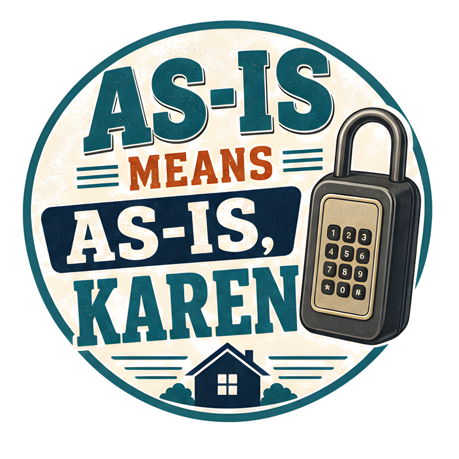AS-IS MEANS AS-IS, KAREN