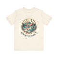 Adventure Gift T-Shirt — Adventure Awaits — travel wanderer t-shirt design