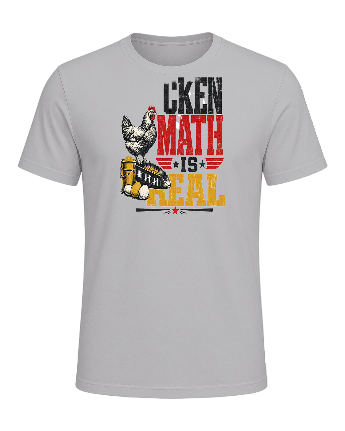 CHICKEN MATH IS REAL — Athletic Heather