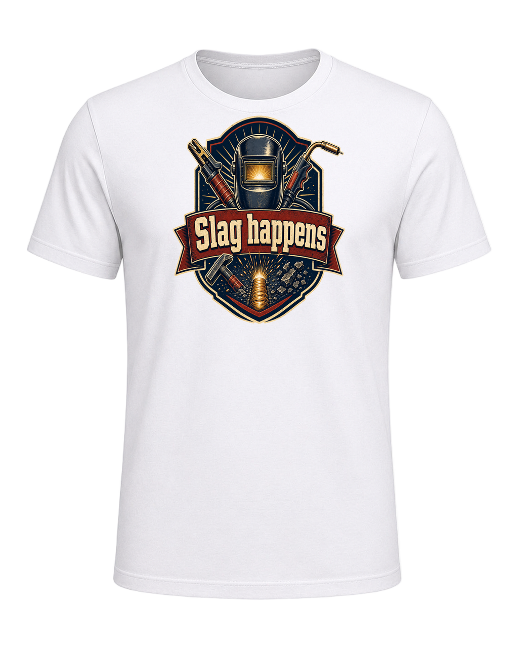 Slag happens — White