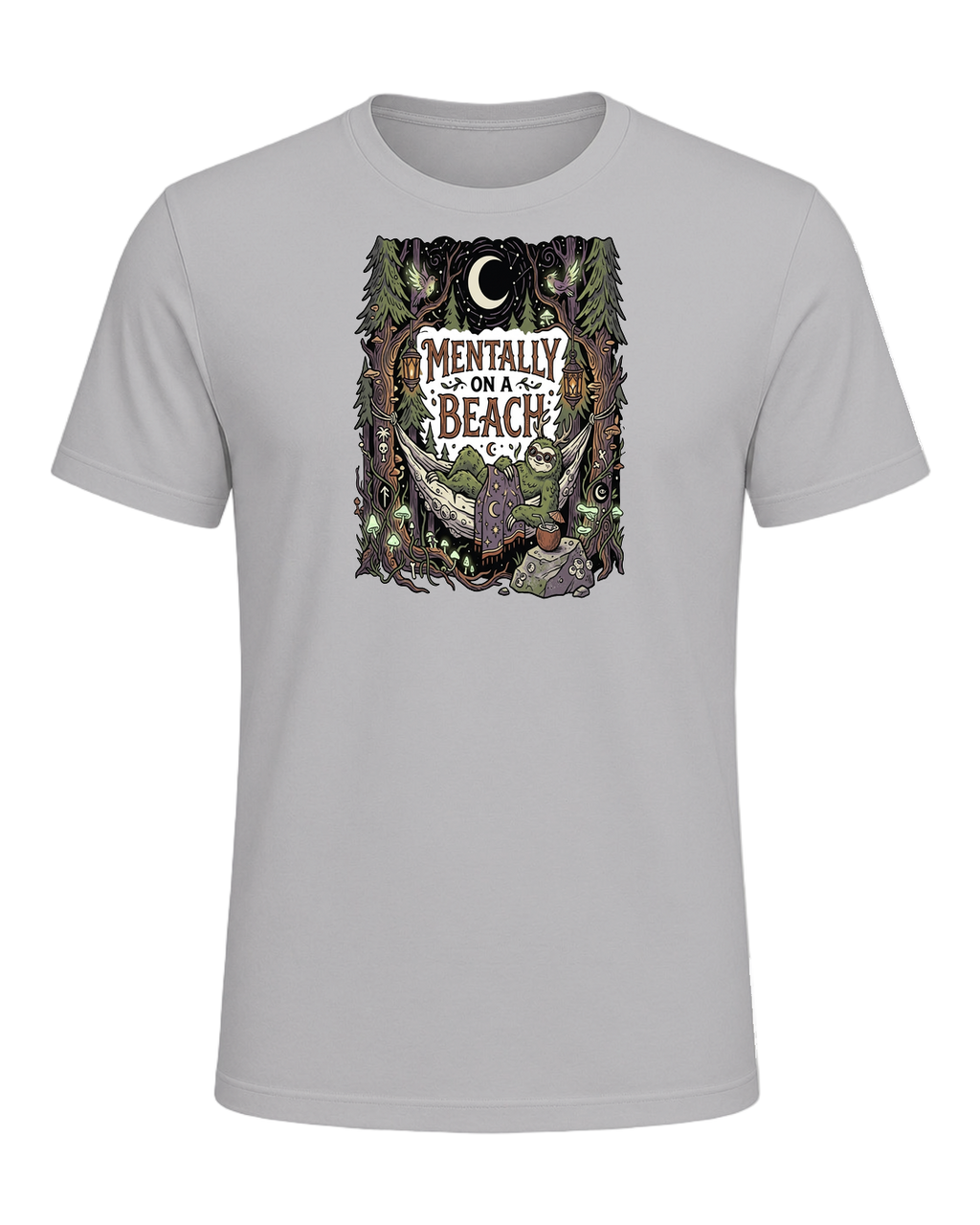 MENTALLY ON A BEACH — Athletic Heather