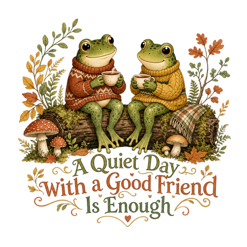 Cozy Frog Friends