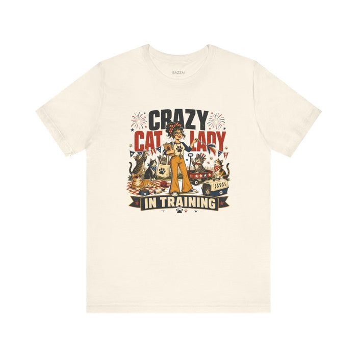 Funny Cat Gift T-Shirt — Crazy Cat Lady in Training