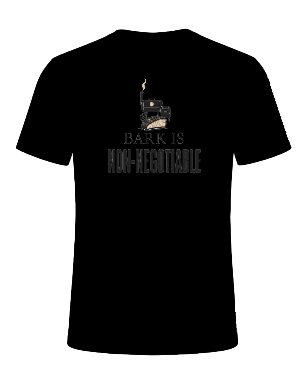 BARK IS NON-NEGOTIABLE — Black