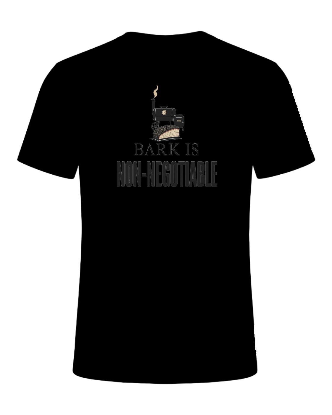 BARK IS NON-NEGOTIABLE — Black