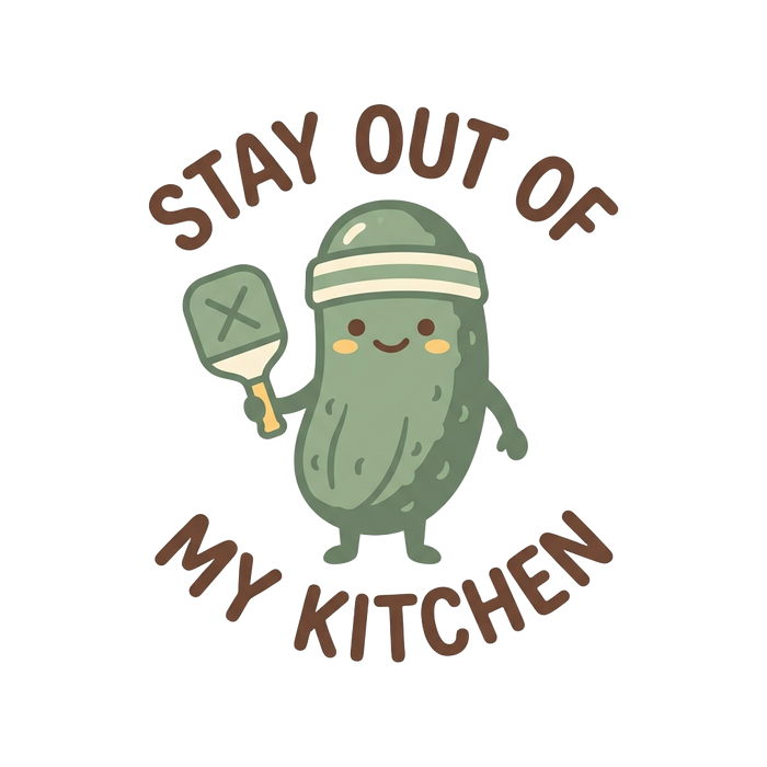 STAY OUT OF MY KITCHEN — Pastel Chibi Style