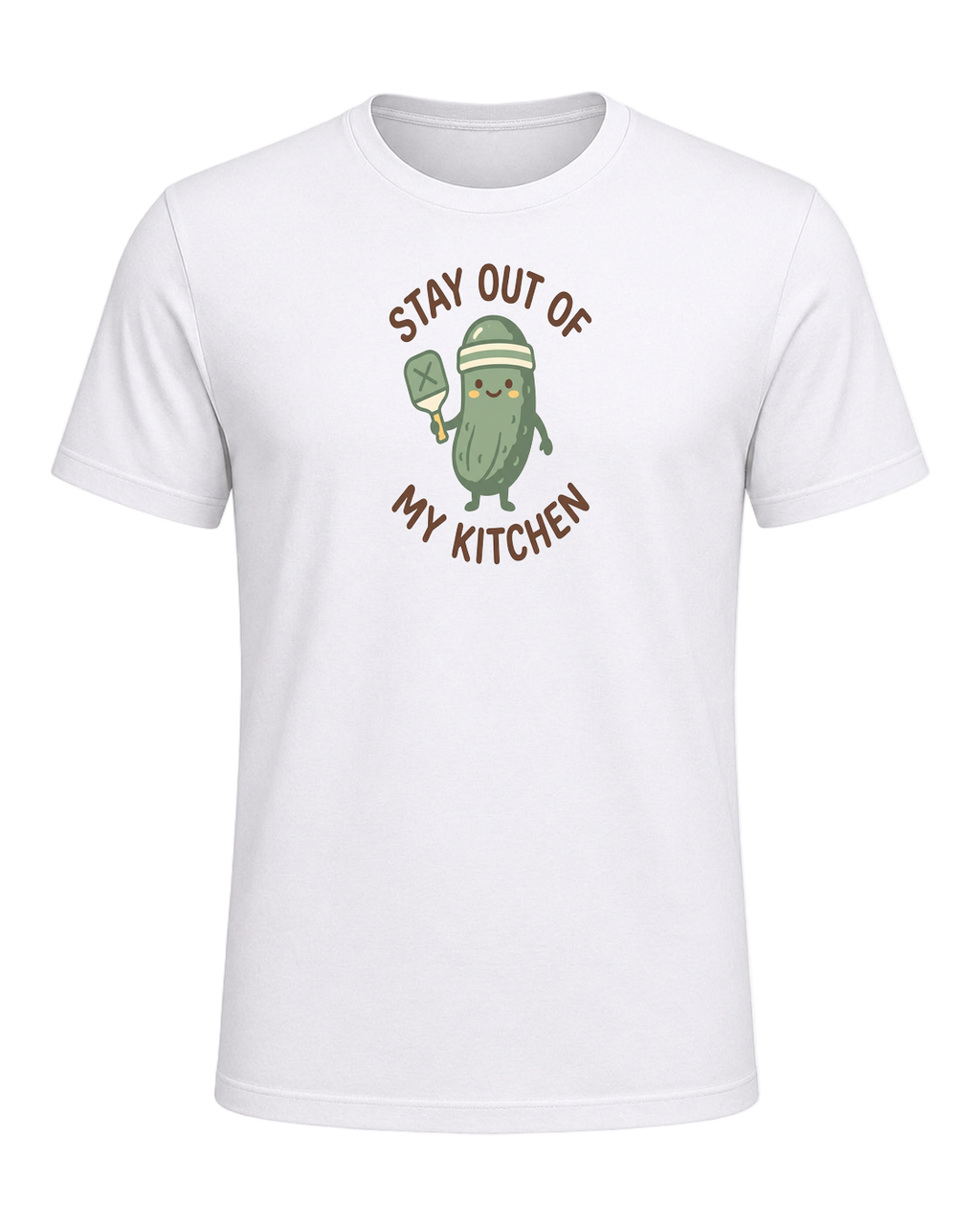 STAY OUT OF MY KITCHEN — White