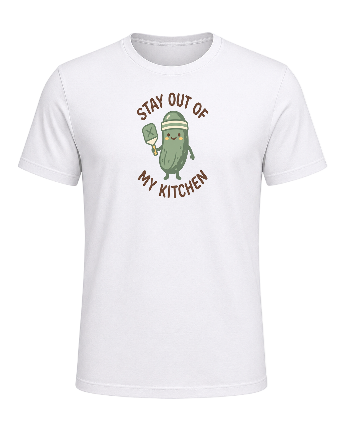 STAY OUT OF MY KITCHEN — White