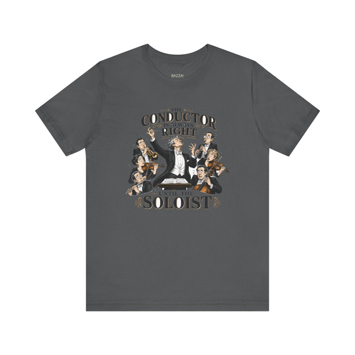 Classical Music T-Shirt — An Inside Joke in Four Movements — t-shirt design