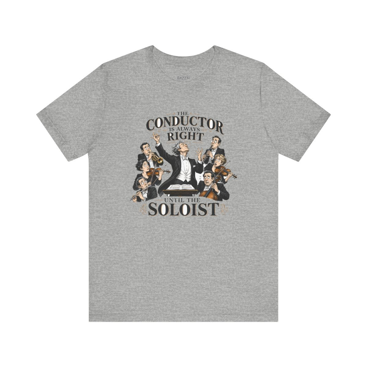 Classical Music T-Shirt — An Inside Joke in Four Movements — t-shirt design