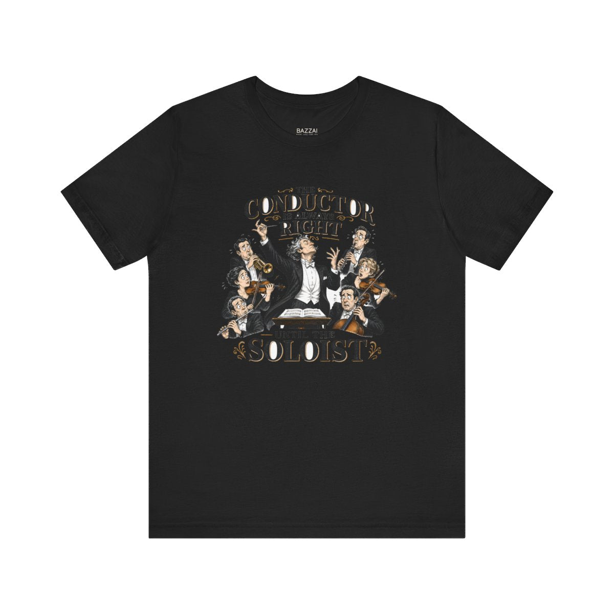 Classical Music T-Shirt — An Inside Joke in Four Movements — t-shirt design