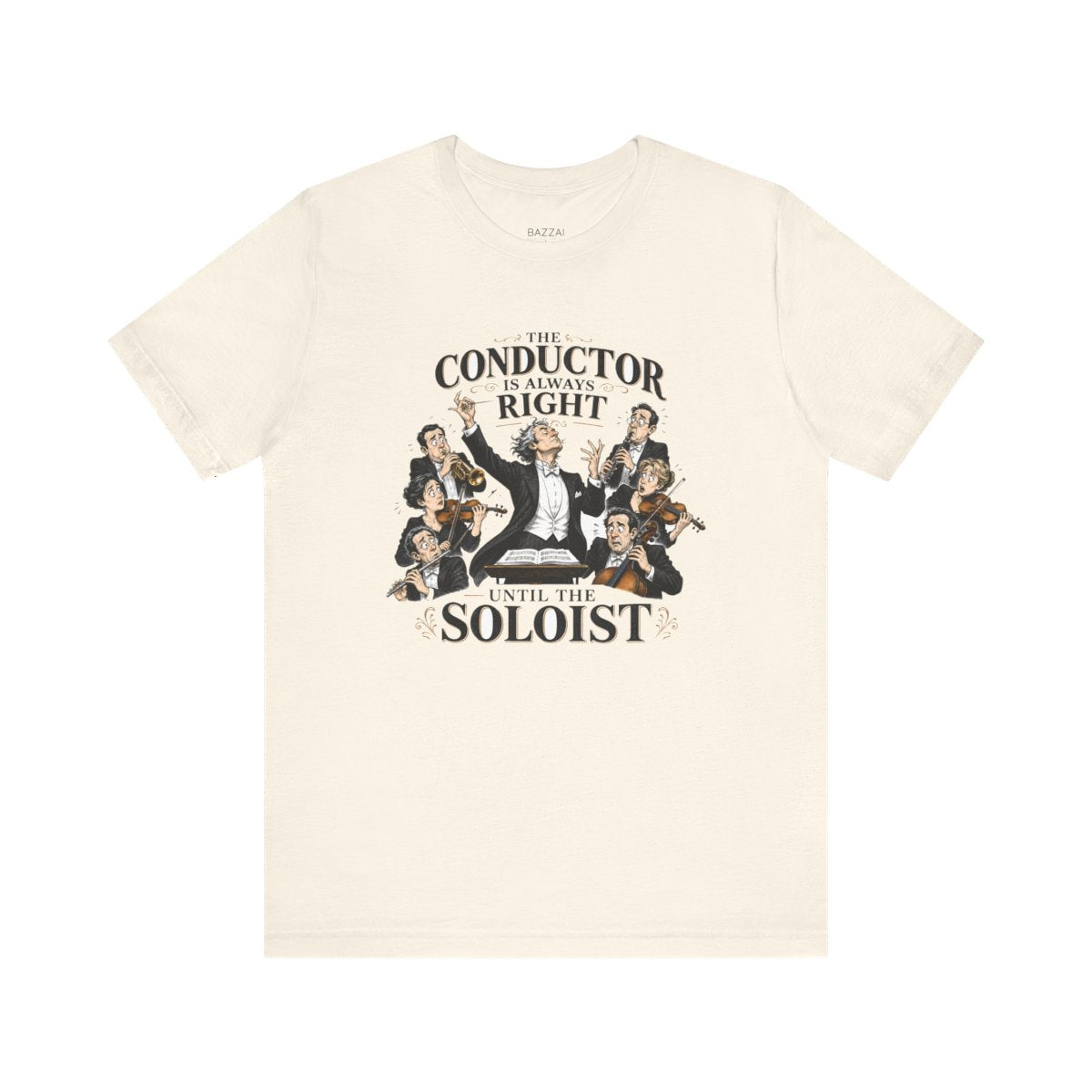 Classical Music T-Shirt — An Inside Joke in Four Movements — t-shirt design