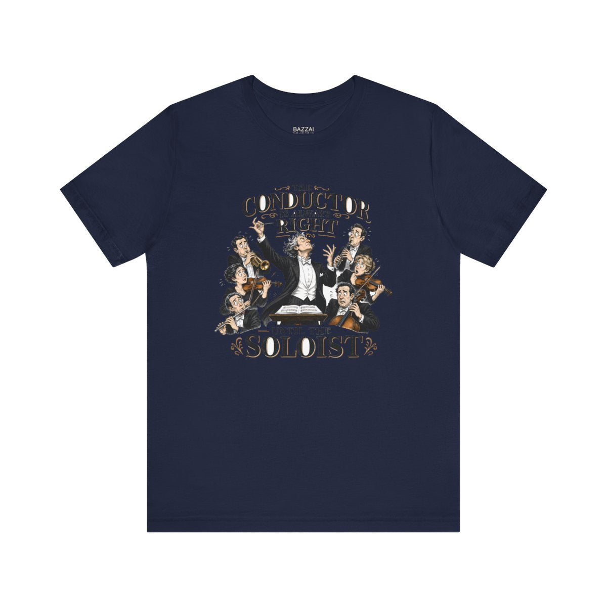 Classical Music T-Shirt — An Inside Joke in Four Movements — t-shirt design
