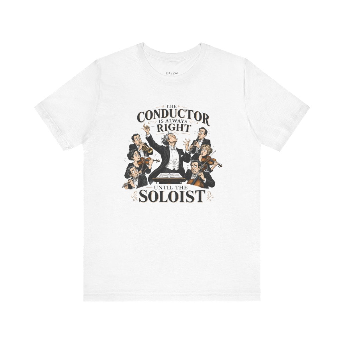 Classical Music T-Shirt — An Inside Joke in Four Movements — t-shirt design