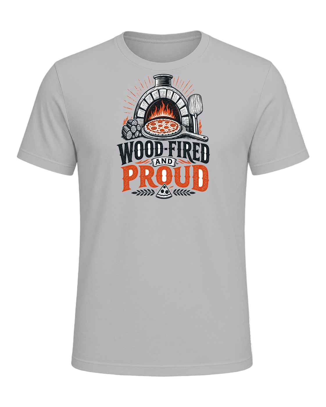 WOOD-FIRED AND PROUD — Athletic Heather