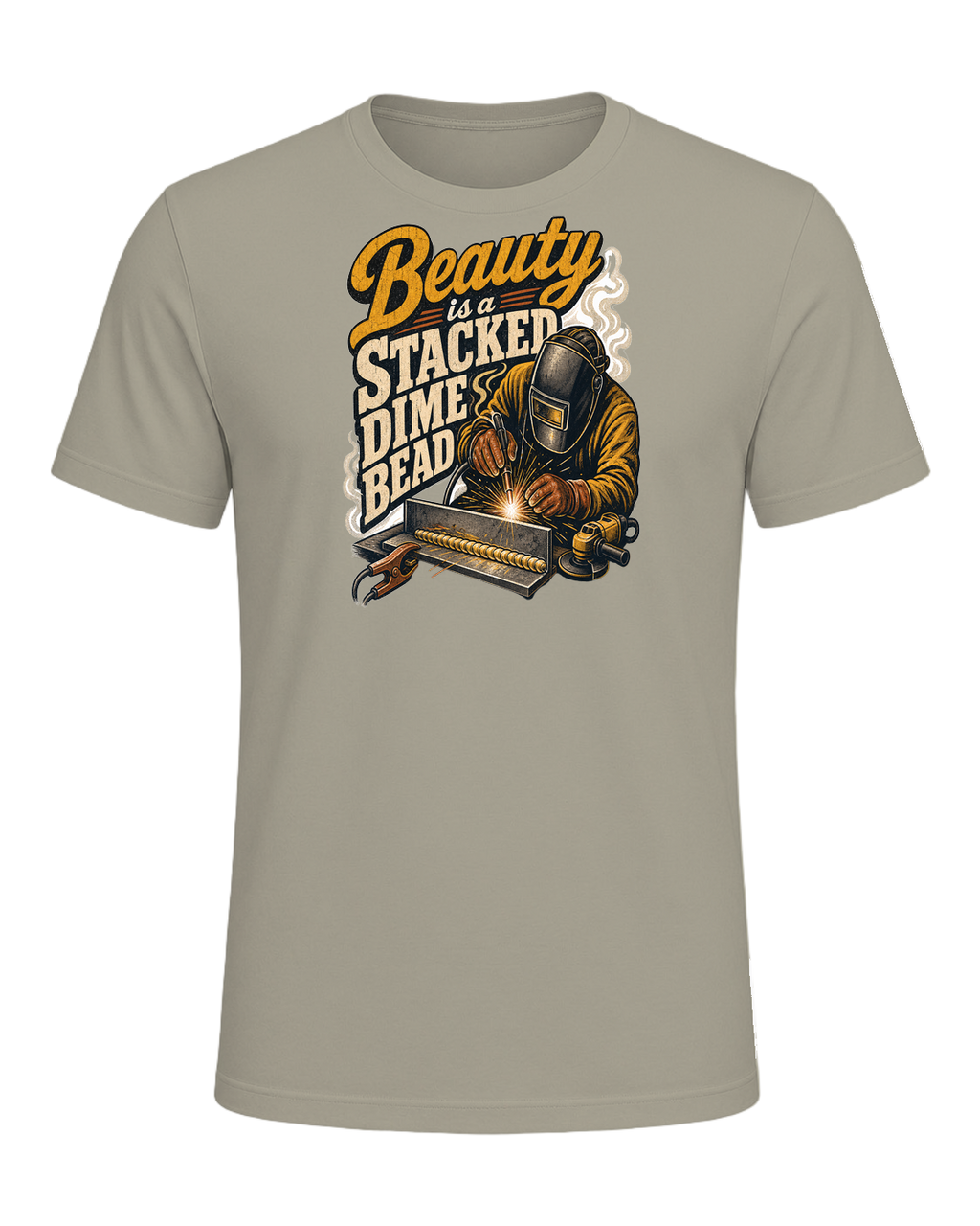 Beauty is a stacked dime bead — Heather Stone