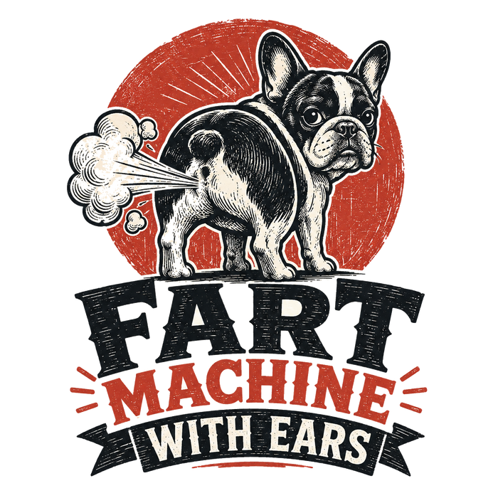 FART MACHINE WITH EARS — Dark Cozy Tee