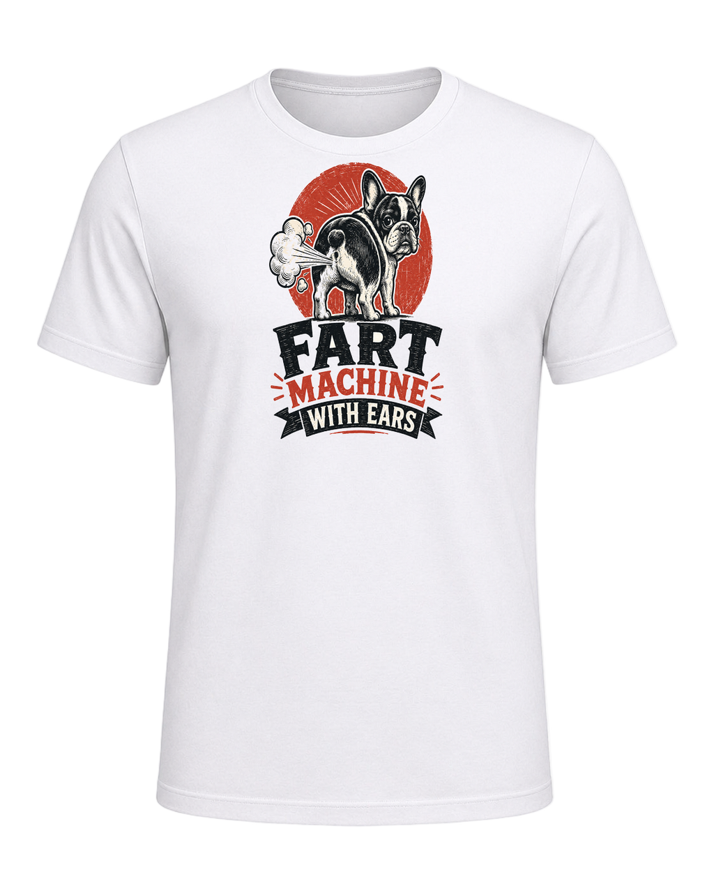 FART MACHINE WITH EARS — White